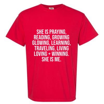 She Is Me Couples Marriage True Love Valentines Garment-Dyed Heavyweight T-Shirt