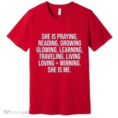 She Is Me Couples Marriage True Love Valentines Premium T-Shirt