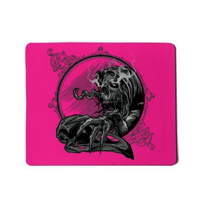 Skull Inside Mirror Mousepad