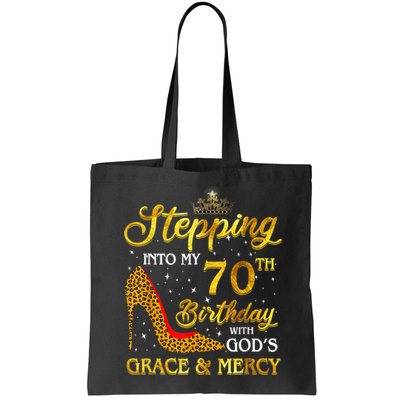 Stepping Into My 70th Birthday Gift Girls WoM.e.n 70 Year Old Bag