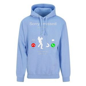 Sorry I Missed Your Call I Was On My Other Line Fishing Unisex Surf Hoodie