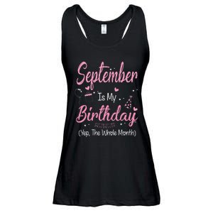 September Is My Birthday Month Yep The Whole Month Gift Ladies Essential Flowy Tank