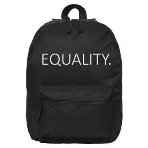 Simple Equality Logo 16 in Basic Backpack