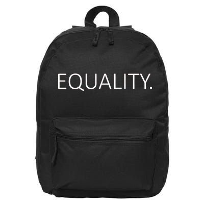 Simple Equality Logo 16 in Basic Backpack