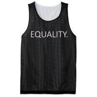 Simple Equality Logo Mesh Reversible Basketball Jersey Tank