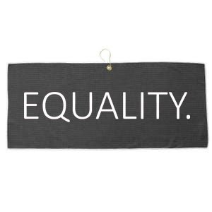 Simple Equality Logo Large Microfiber Waffle Golf Towel