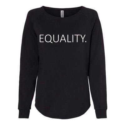 Simple Equality Logo Womens California Wash Sweatshirt