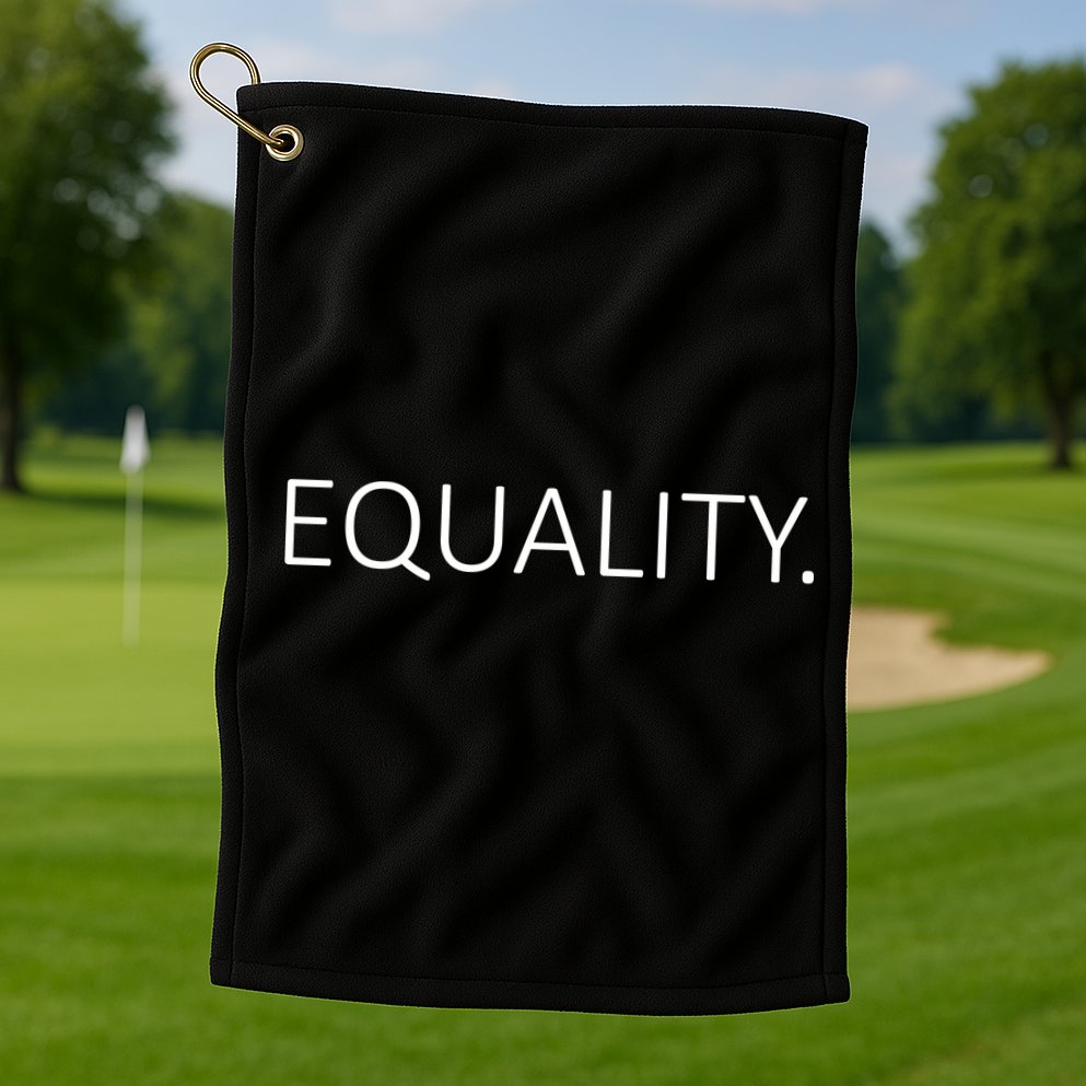 Simple Equality Logo Golf Towel