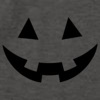 Simple Pumpkin Big Face Vector Backpack