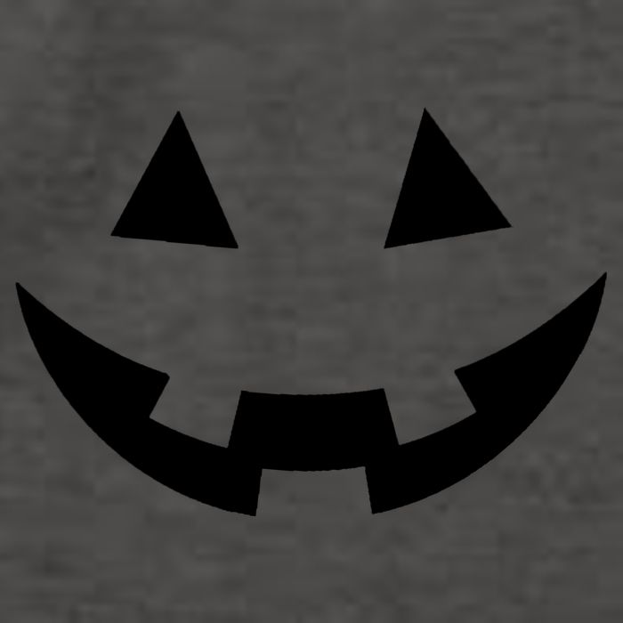 Simple Pumpkin Big Face Vector Backpack