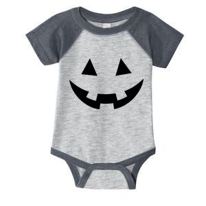 Simple Pumpkin Big Face Infant Baby Jersey Bodysuit