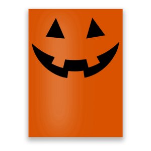 Simple Pumpkin Big Face Poster