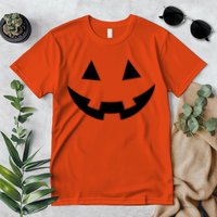 Simple Pumpkin Big Face Premium T-Shirt