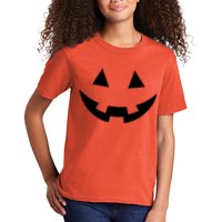 Simple Pumpkin Big Face Kids T-Shirt
