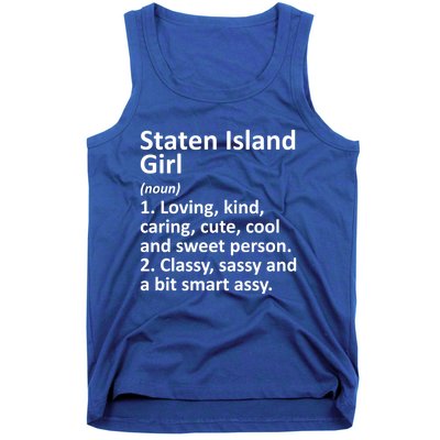 Staten Island Ny New York Funny City Home Roots Gift Tank Top