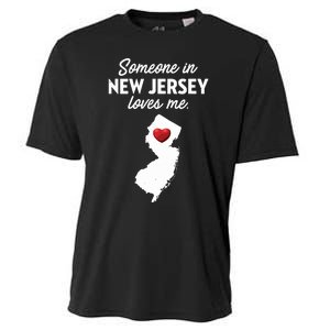 Someone In New Jersey Loves Me New Jersey Nj Cooling Performance Crew T-Shirt