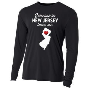 Someone In New Jersey Loves Me New Jersey Nj Cooling Performance Long Sleeve Crew