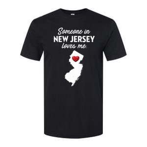 Someone In New Jersey Loves Me New Jersey Nj Softstyle CVC T-Shirt