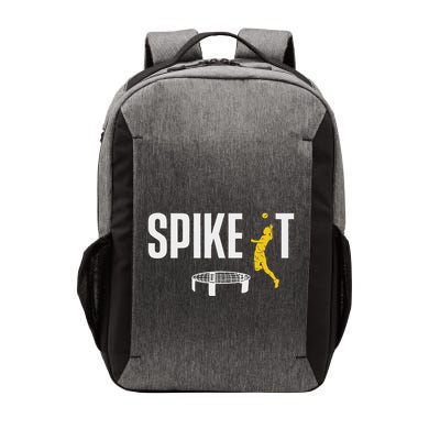 Spike It Net And Spike Ball Player Vector Backpack
