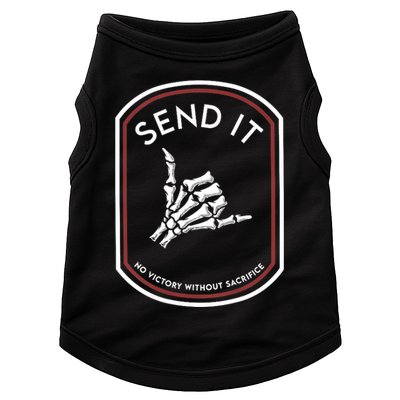 Send It No Victory Without Sacrifice Doggie Tank