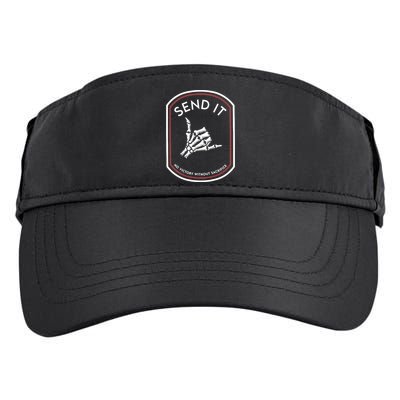 Send It No Victory Without Sacrifice Adult Drive Performance Visor