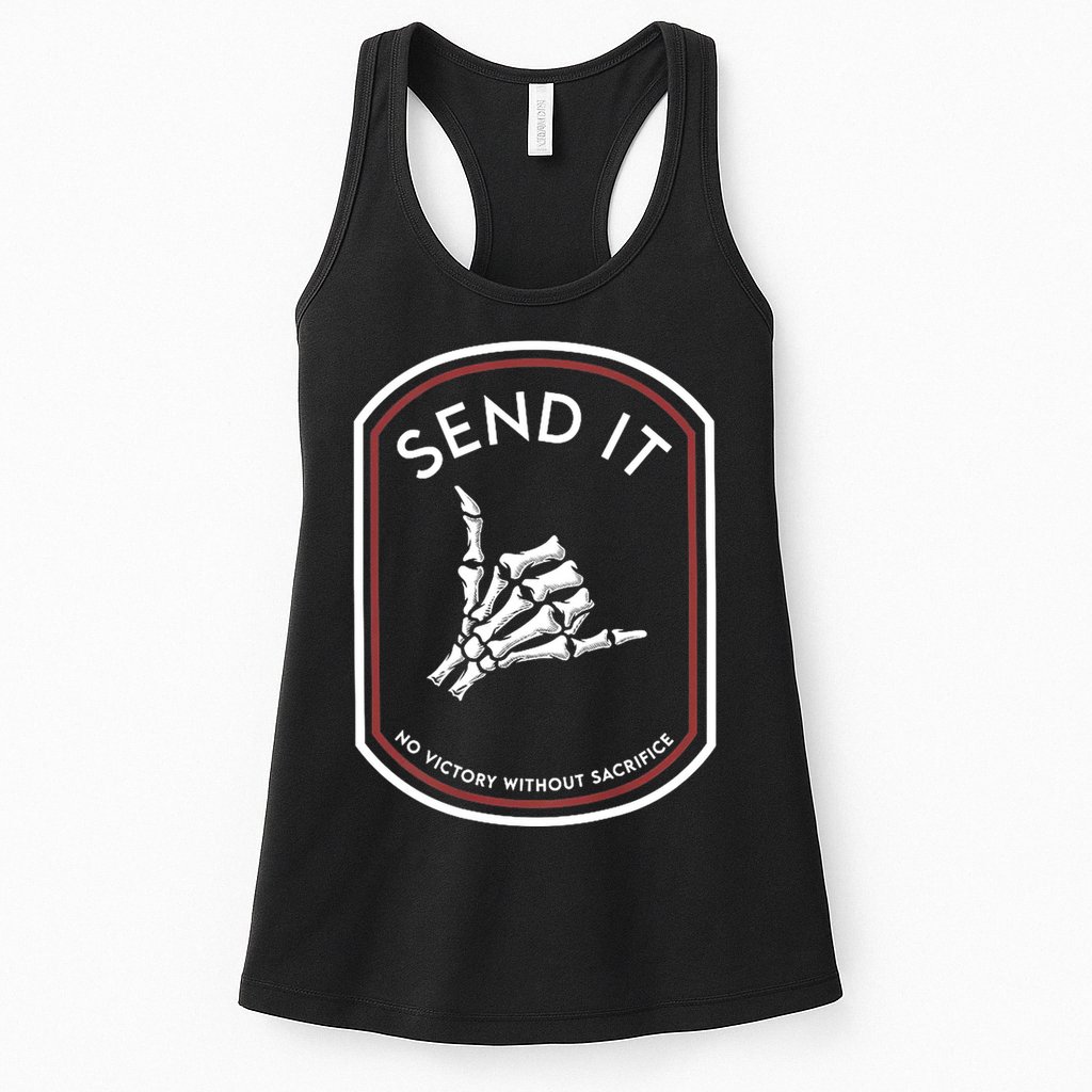 Send It No Victory Without Sacrifice Womens Tank Top