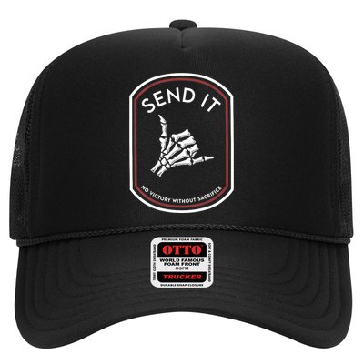 Send It No Victory Without Sacrifice Trucker Hat