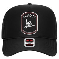 Send It No Victory Without Sacrifice Trucker Hat