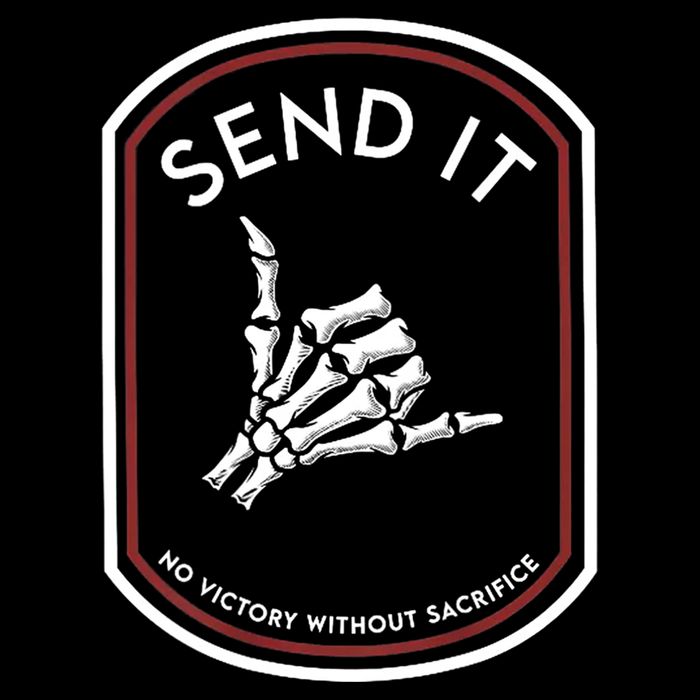 Send It No Victory Without Sacrifice Visor