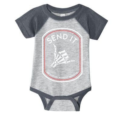 Send It No Victory Without Sacrifice Infant Baby Jersey Bodysuit