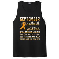 September Is National Leukemia Awareness Month Warrior Gift PosiCharge Competitor Tank