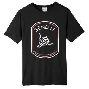 Send It No Victory Without Sacrifice Tall Fusion ChromaSoft Performance T-Shirt