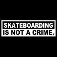 Skateboarding Is Not A Crime Cool Design Gift Youth Performance Sprint T-Shirt