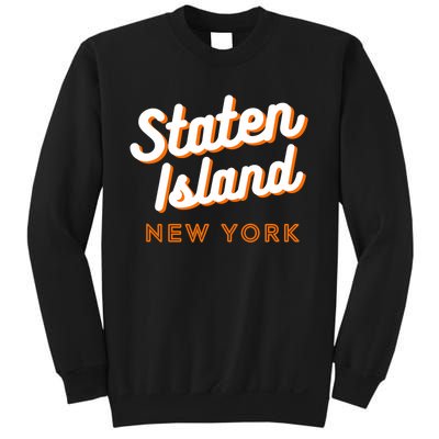 Staten Island Ny Retro Si Ny Sweatshirt