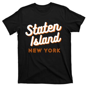 Staten Island Ny Retro Si Ny T-Shirt