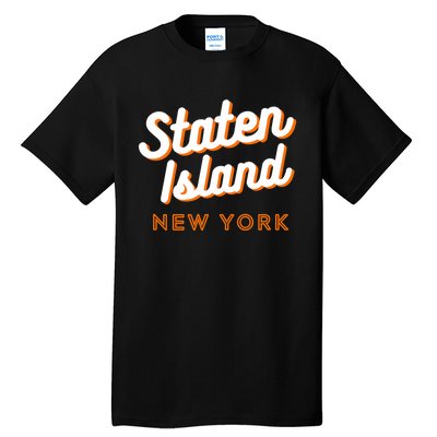 Staten Island Ny Retro Si Ny Tall T-Shirt