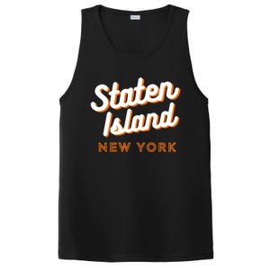 Staten Island Ny Retro Si Ny PosiCharge Competitor Tank