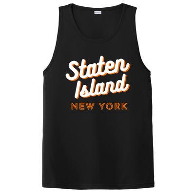 Staten Island Ny Retro Si Ny PosiCharge Competitor Tank