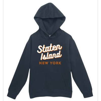 Staten Island Ny Retro Si Ny Urban Pullover Hoodie