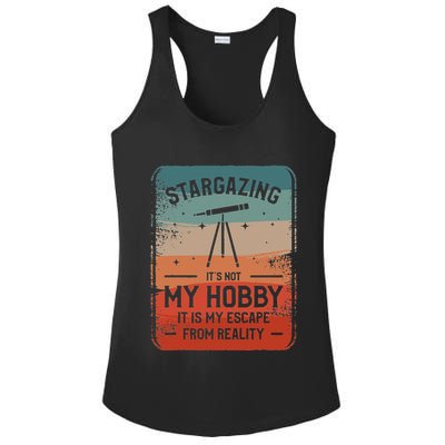 Stargazing ItS Not My Hobby It Is My Escape From Reality Ladies PosiCharge Competitor Racerback Tank