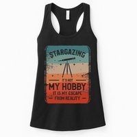 Stargazing ItS Not My Hobby It Is My Escape From Reality Womens Tank Top