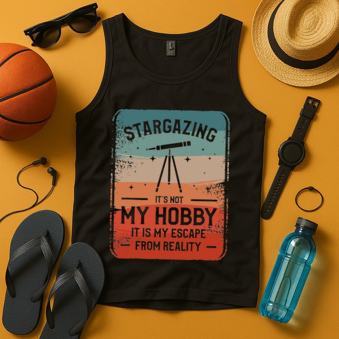 Stargazing ItS Not My Hobby It Is My Escape From Reality Tank Top