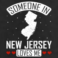 Someone In New Jersey Loves Me Nj State Souvenir Gift Beanie