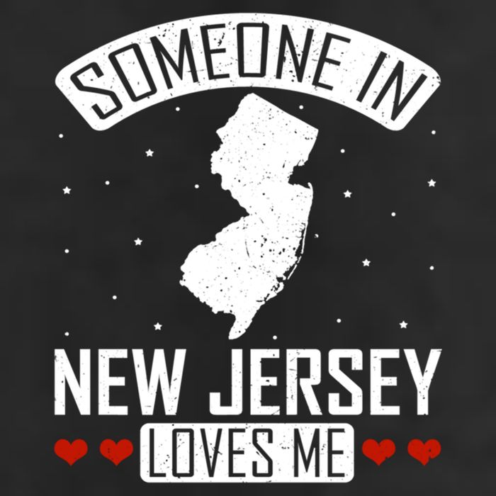 Someone In New Jersey Loves Me Nj State Souvenir Gift Beanie