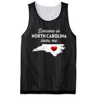 Someone In North Carolina Loves Me North Carolina Mesh Reversible Basketball Jersey Tank