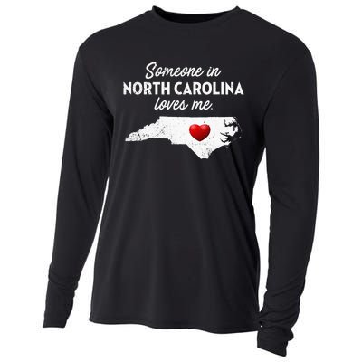 Someone In North Carolina Loves Me North Carolina Cooling Performance Long Sleeve Crew