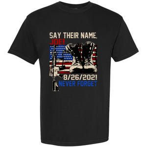 say ir names joe names of fallen soldiers 13 heroes Garment-Dyed Heavyweight T-Shirt