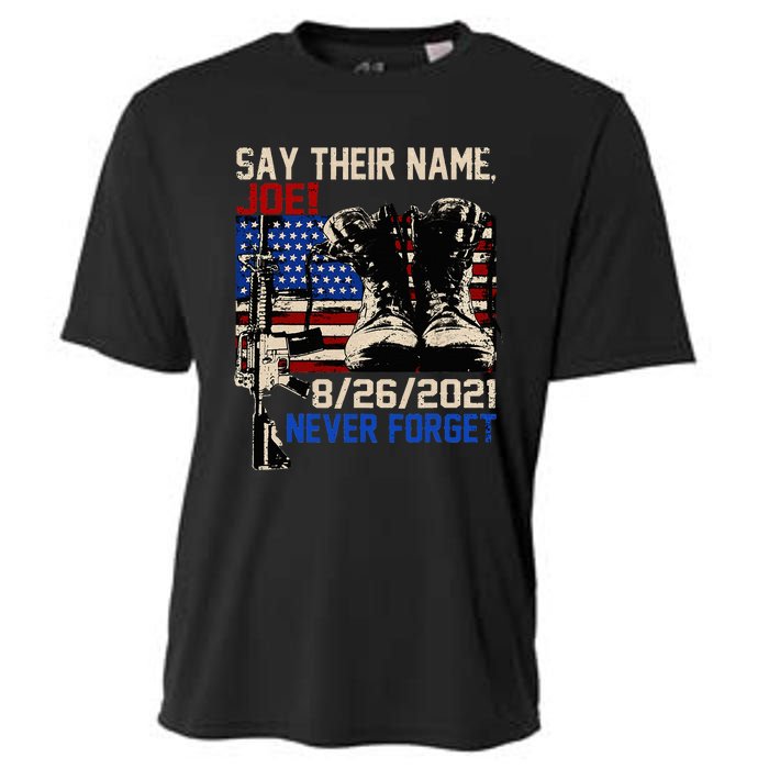 say ir names joe names of fallen soldiers 13 heroes Cooling Performance Crew T-Shirt