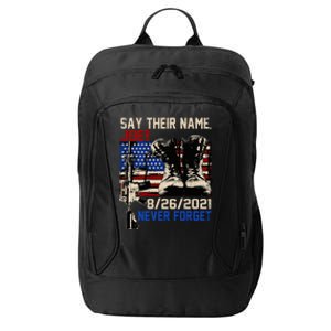 say ir names joe names of fallen soldiers 13 heroes City Backpack