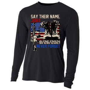 say ir names joe names of fallen soldiers 13 heroes Cooling Performance Long Sleeve Crew